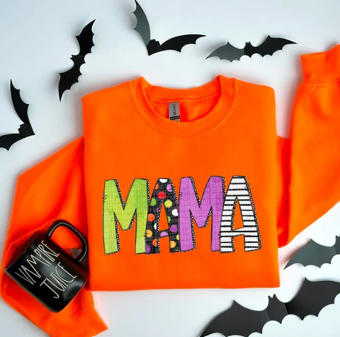 Name Title Halloween Sweatshirt